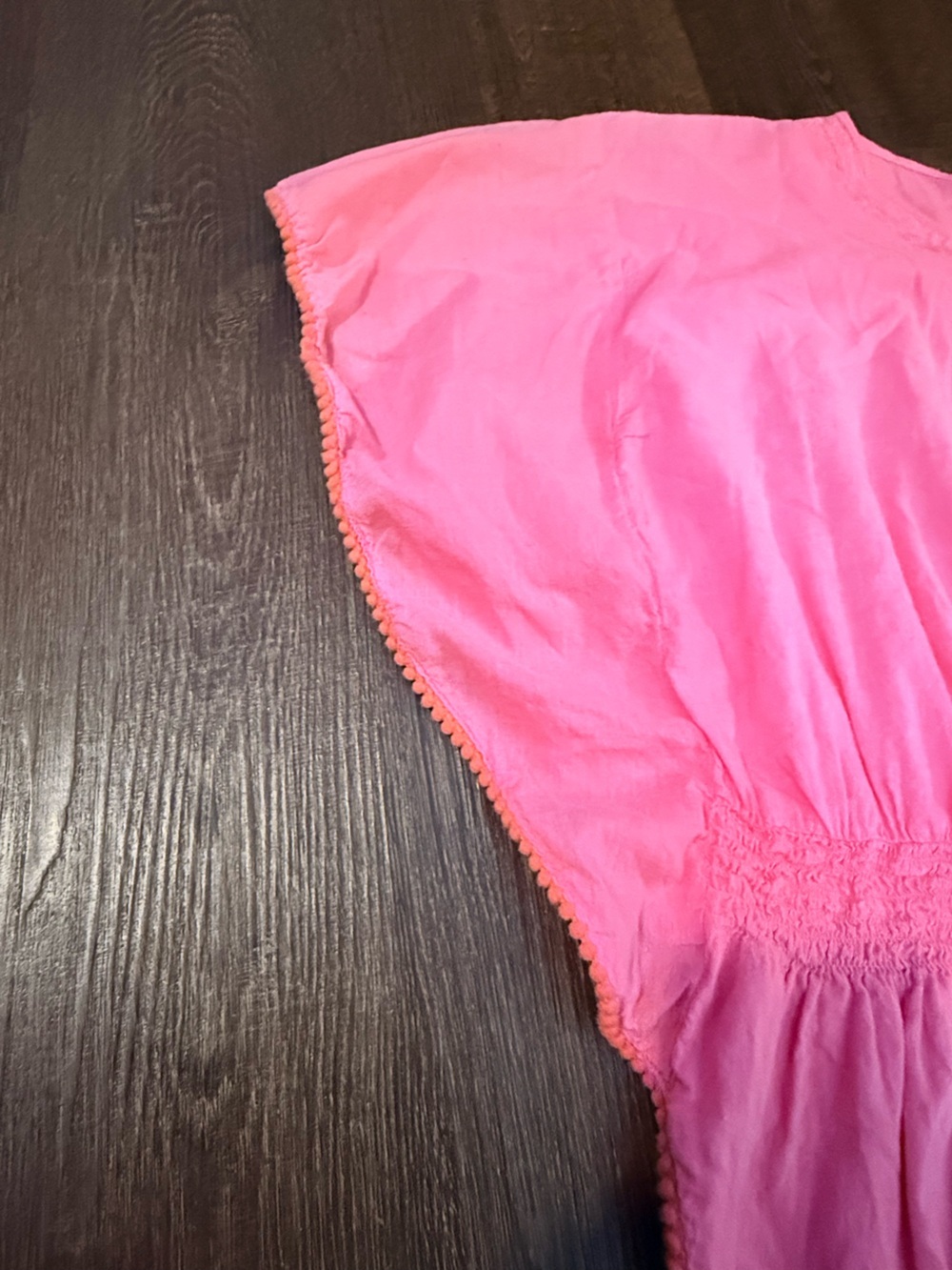 RETRO Pink EMBROIDERY TOP PINK - Picture 6 of 8